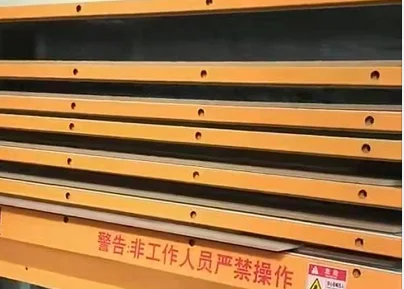 Board Plywood Panel Hot Press Machine 120 Ton 3 Layers Woodworking Machine