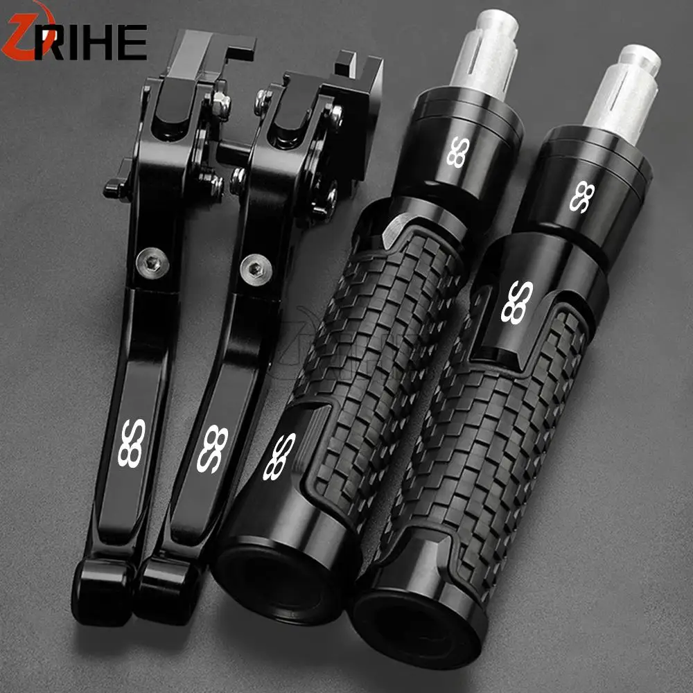 

FOR SUZUKI Motorcycle GSX-8S GSX8S 2023 2024 2025 Extendable & Ajustable Brake Clutch Levers 7/8"22MM Hand Grips Handlebar Ends