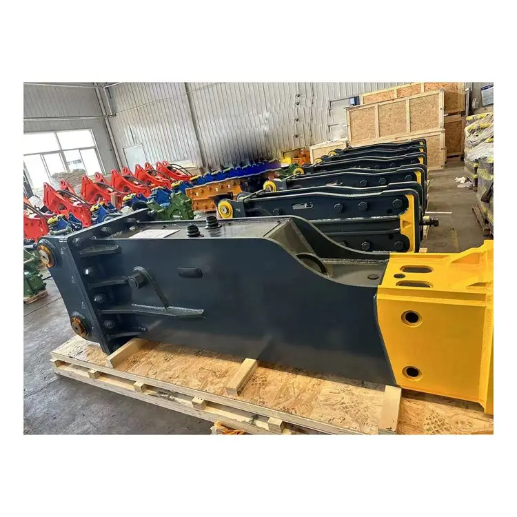 2025 Nuovo arrivo DEKAI 135mm Scalpello Martello demolitore idraulico per escavatori da 18-22 tonnellate Tipo di scatola Attacco minerario 20Crmo Materiale