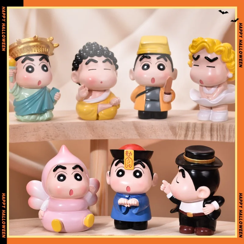 

Crayon Shin-chan Blind Box New Dimension Series Anime Figure Collection Model Q version Shin-chan Decoration Toy Christmas Gift