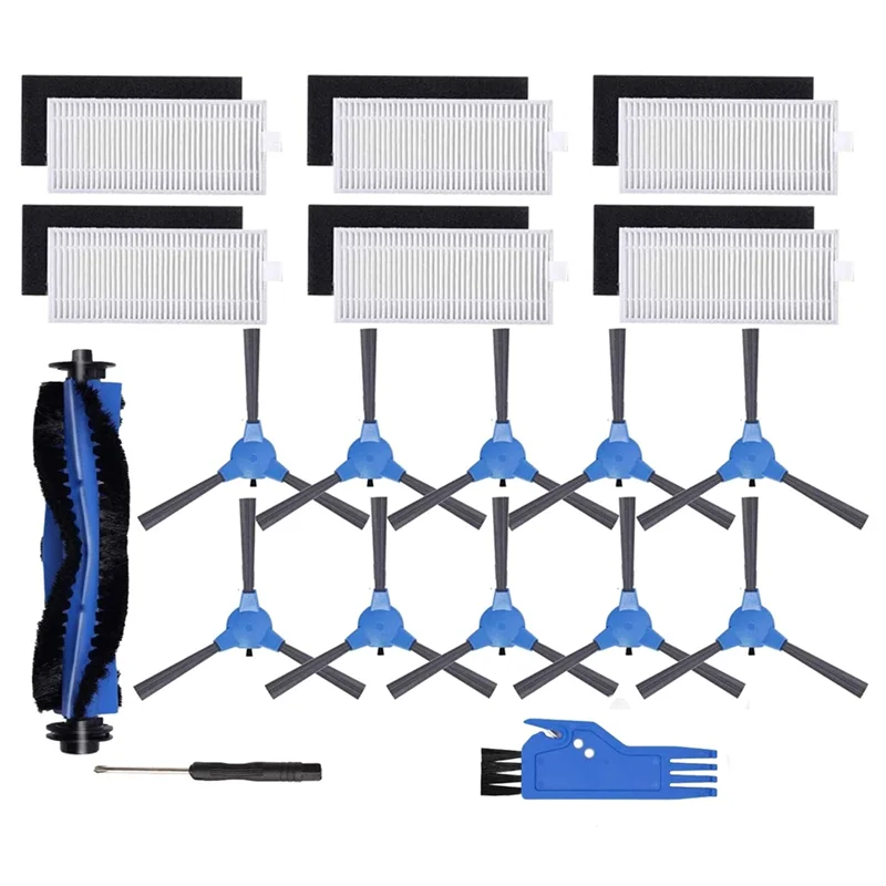 Replacement Parts for Kyvol Cybovac E20 E30 E31, Brushes, Roller Brush,Side Brush,Clean Brush