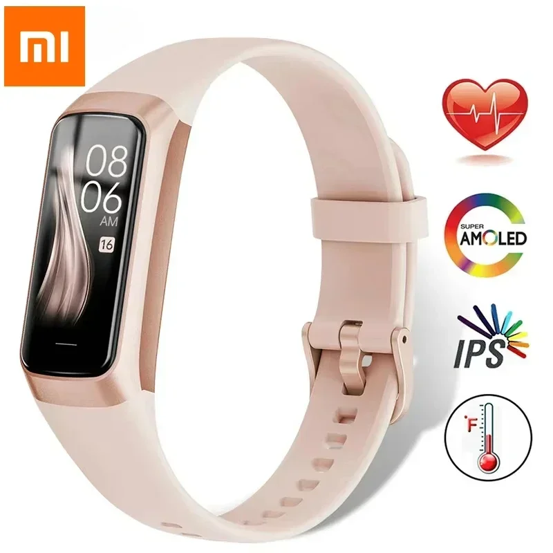 Xiaomi Amoled Smart Watch Smartwatch Band Women Heart Rate Monitoring Waterproof men Smart Bracelet Sport Fitness Tracker