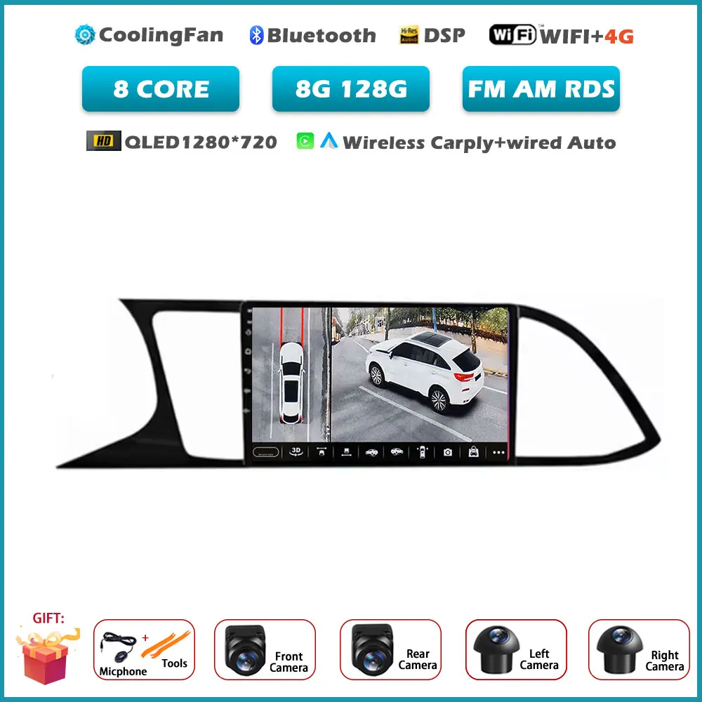 Voor Seat Leon MK3 5F 2012-2018 Carplay DSP 4G WIFI Android Alles In Een Auto Intelligent Systeem Autoradio video GEEN 2DIN DVD