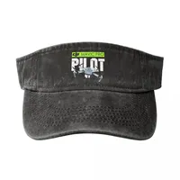 Dji Mavic Drone Pilot Usa Sizecap Washed Denim Empty Top Hat Breathable Caps Beret Man
