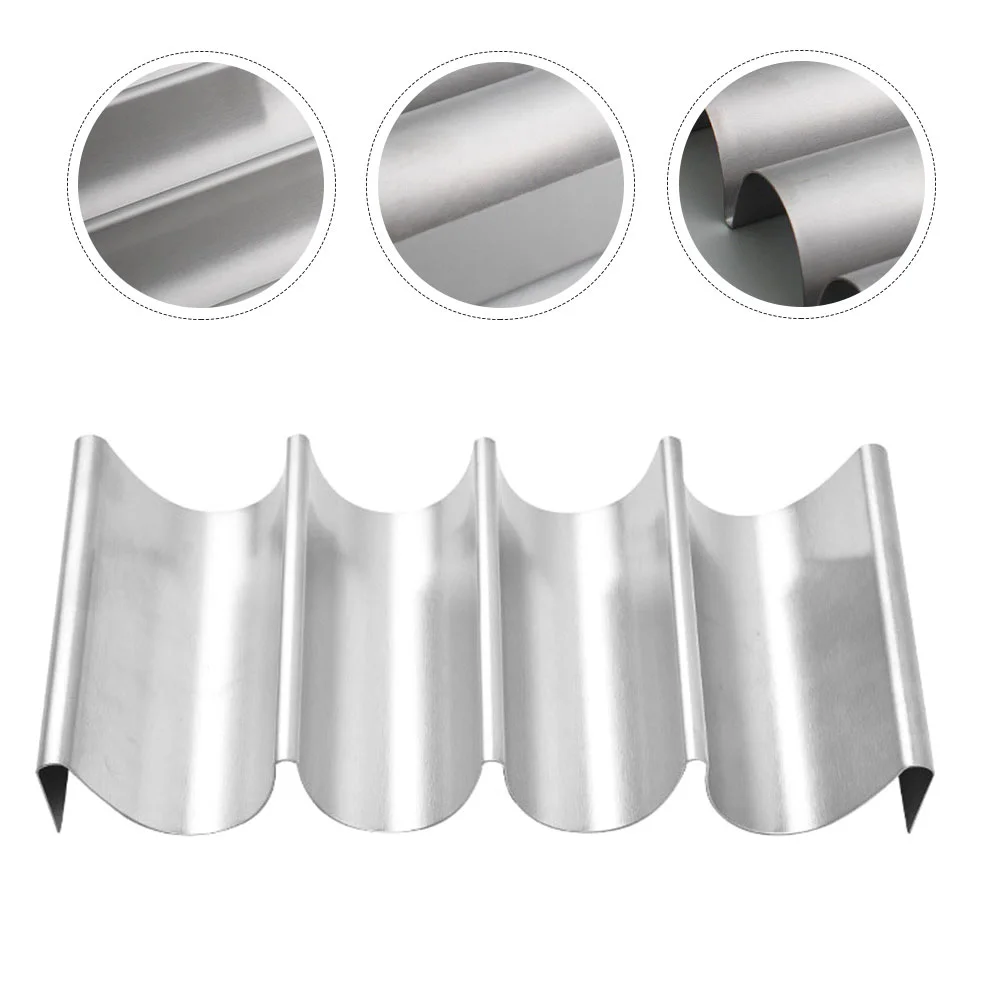 

Crepe Stand Taco Shells Tortilla Holder Bar Holders Oven Rack Stainless Burritos Food
