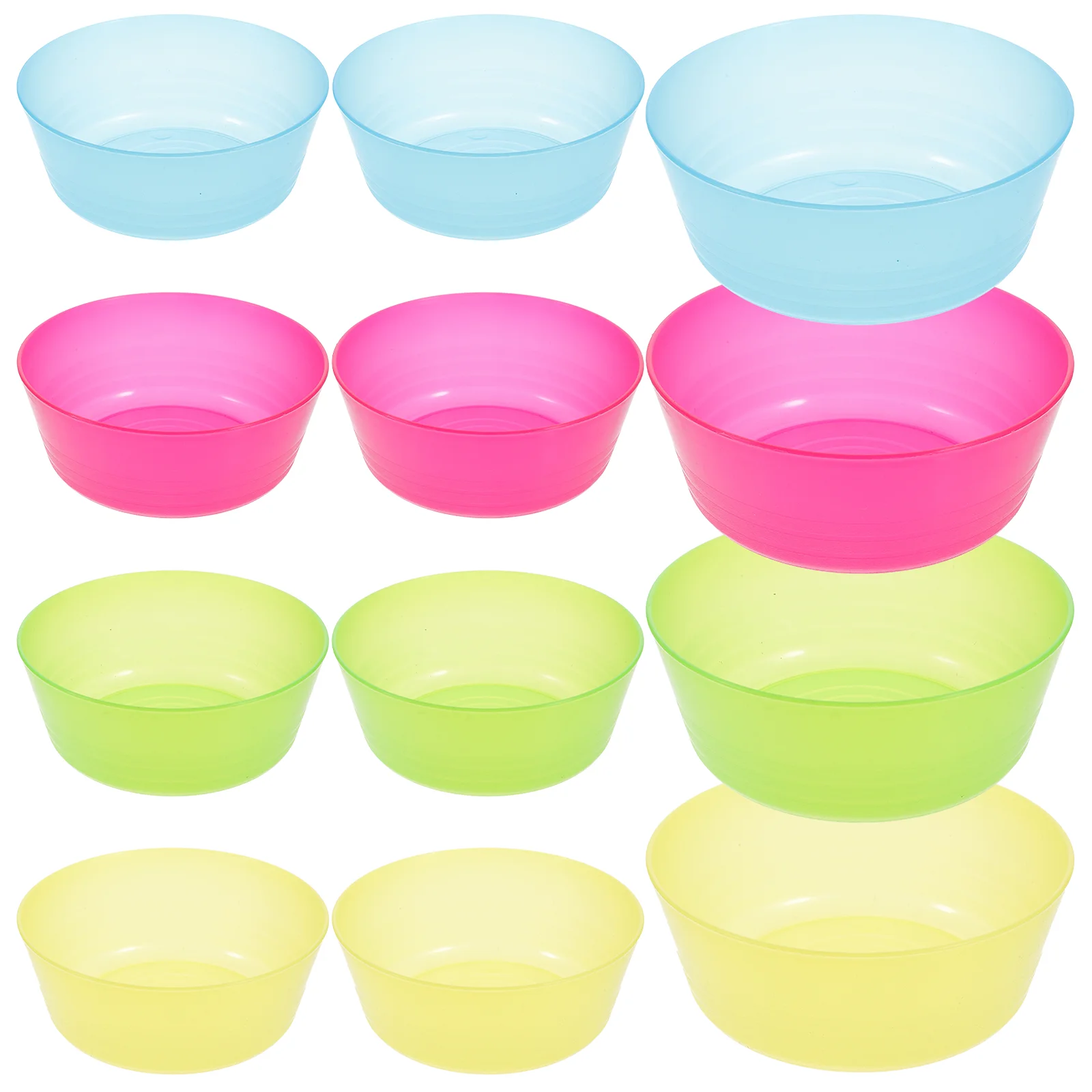 Plastic Bowl Bowls Toddler for Kitchen Small Kids Soup Snack Storage Popcorn Containers