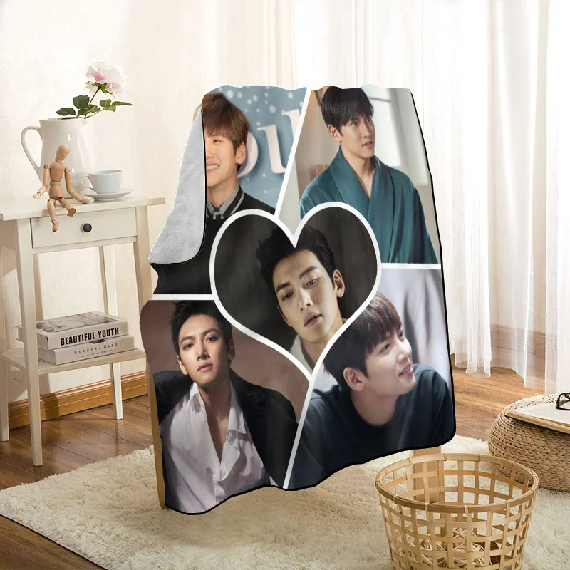 New Arrival Ji Chang Wook Blankets Printing Soft Blanket Throw On Home/Sofa/Bedding Portable Adult Travel Cover Blanket