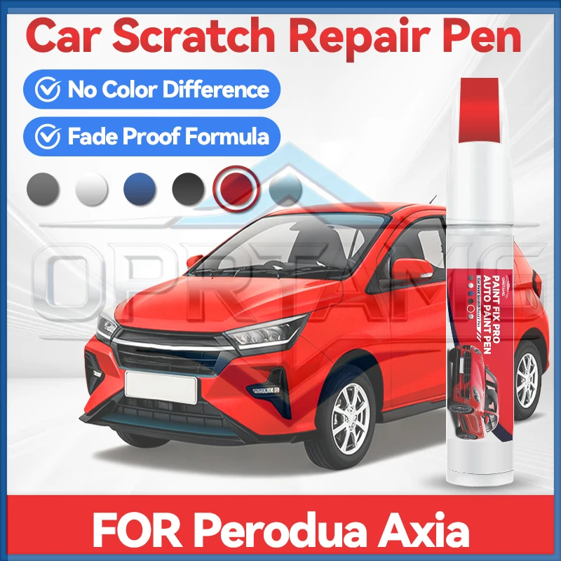 

Car Paint Repair Pen For 2014-2025 PERODUA AXIA Paint Scratch Repair Accessories Blue B89 Black 209 Silver S2 Green G53 Red