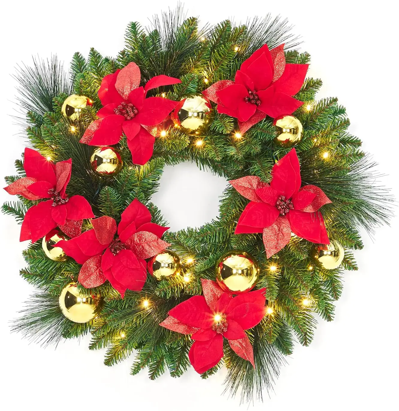 Pre-Lit Led Outdoor… - image