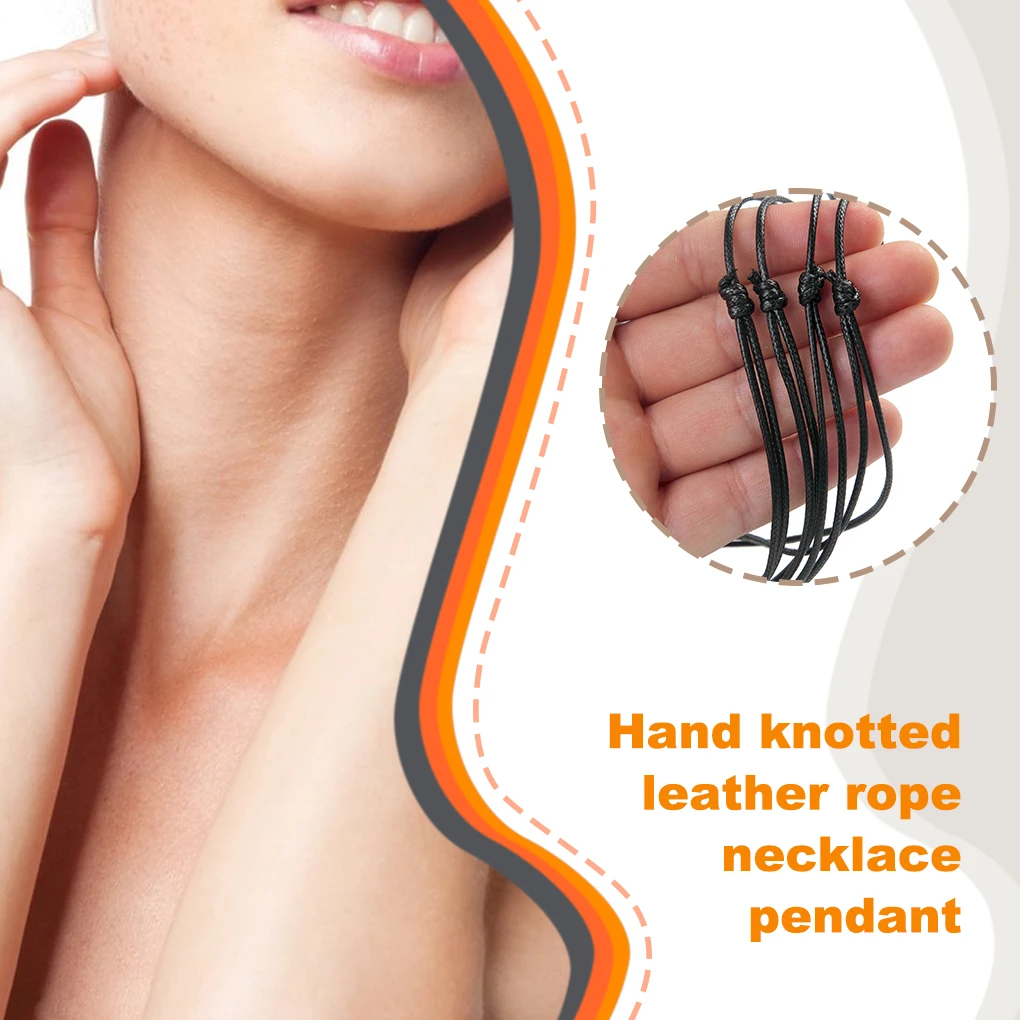 100 Pieces Bracelet Cord Necklace DIY Craft Jewelry Making Length Adjustable