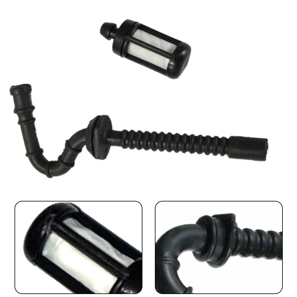 Fuel Line Tube and In-Tank Filter Set for Chainsaws MS210 MS230 MS250 021 023 025 Replaces 11233587702 and 00003503500