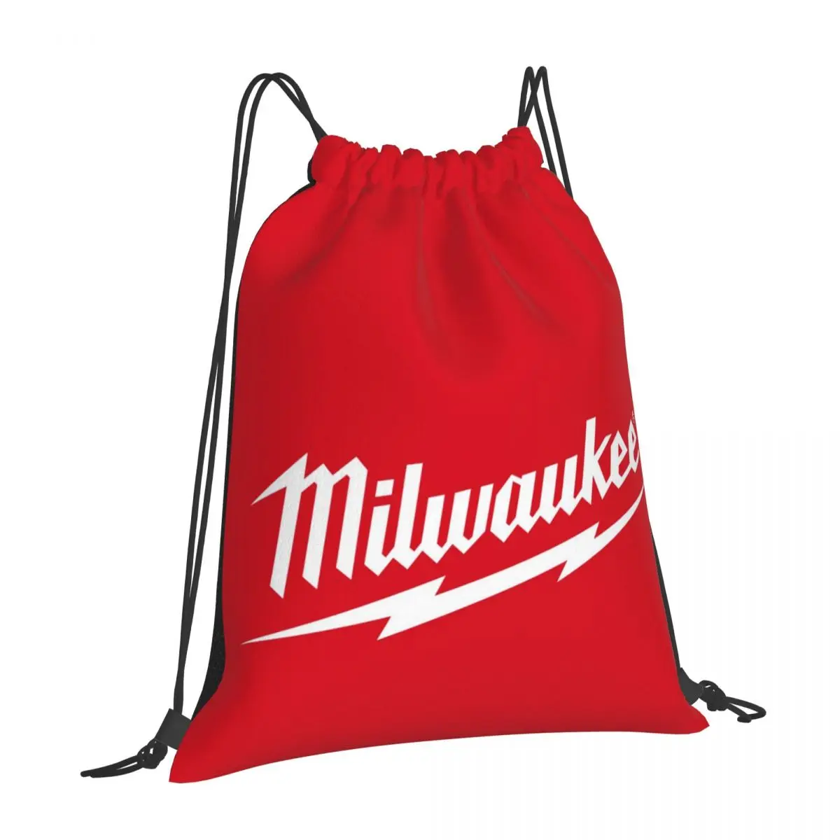 Popular W-milwaukeed Drawstring bag Storage Portable Handbags Grocery Shopping Shoulder bags foldable Travel Bag