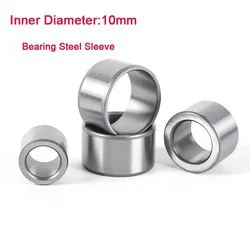 1Pcs Inside Diameter 10mm Bearing Steel Bushing Wear-resistant Sleeve Axle Sleeve Bushing Guide Sleeve