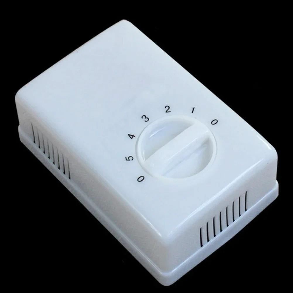 1pc Regolatore di velocità della ventola da soffitto Interruttore del pannello di regolazione a cinque velocità per ventilatore da soffitto moderno retrò Installazione semplice