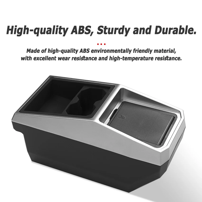 

Multi-functional Car Centre Console Storage Box for Tesla Cybertruck 2024 Aisle Armrest Box Storage Auto Aftermarket Parts