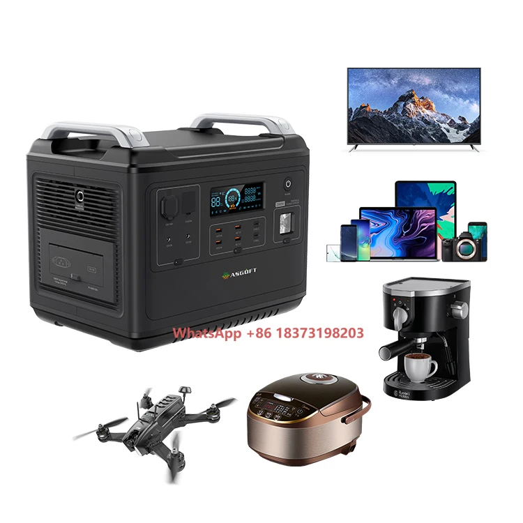 

1200 Вт 2000 Вт 3600 Вт 5 В 12 В зарядная электростанция Power Bank для USB * 4 PD * 4 DC * 2 наружного источника питания Портативное зарядное устройство высокой емкости