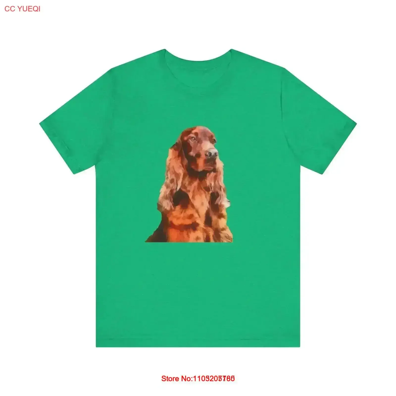 

Футболка из джерси Irish Setter, винтажная стильная, универсальная, домашняя, удобная, повседневная, растянутая, дышащая, слегка