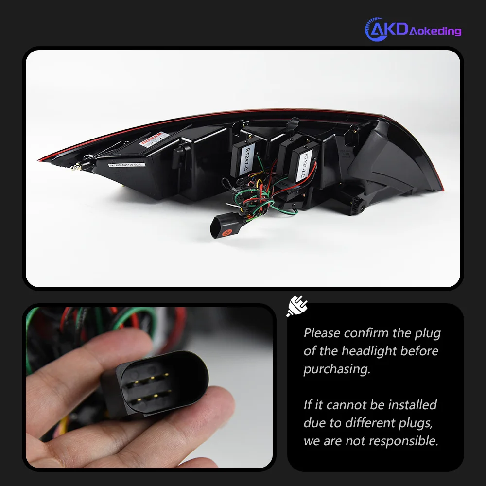 

Car Lights for Audi TT LED Tail Light 2006-2013 TT Stop Lamp Brake Signal DRL Reverse Automotive Accessories