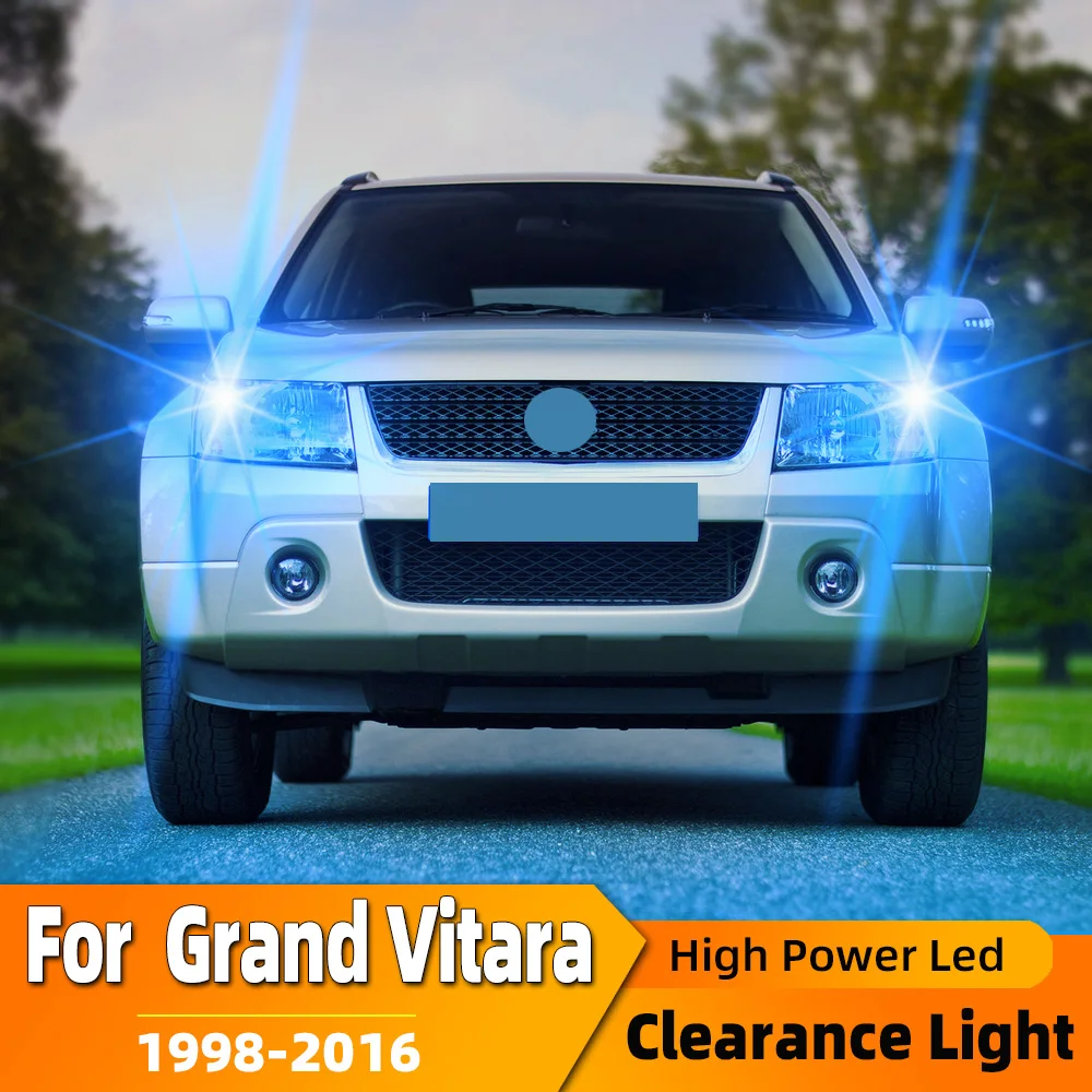 

2pcs LED Parking Light For Suzuki Grand Vitara Accessories 1998-2016 2007 2008 2009 2010 2011 2012 2013 2014 2015 Clearance Lamp