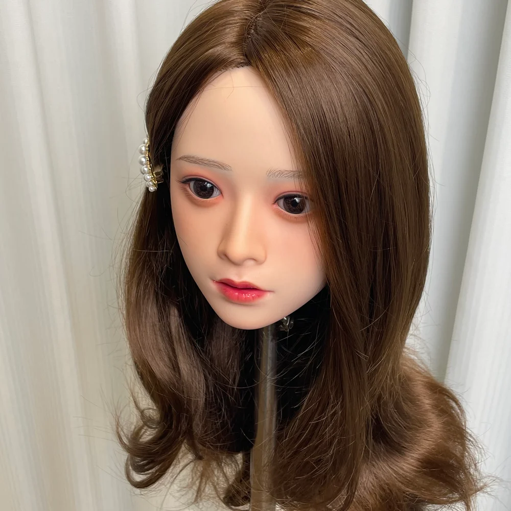 نسخة 1:1 من نموذج رأس أنثى، نموذج رأس مثير جديد، مصنوع من مادة السيليكون، يمكن تخصيصها بنفسك، لمصففي الشعر