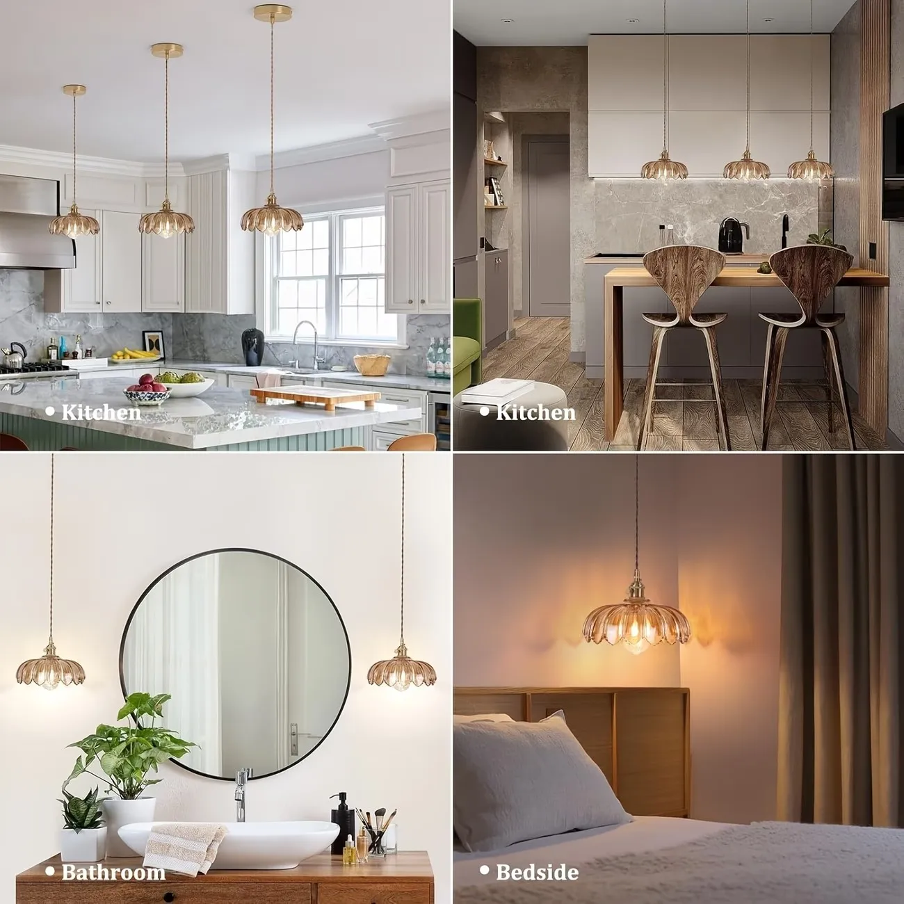 

E27/E26 glass wall lamp Nordic hallway corridor bedside bathroom mirror front light fixture