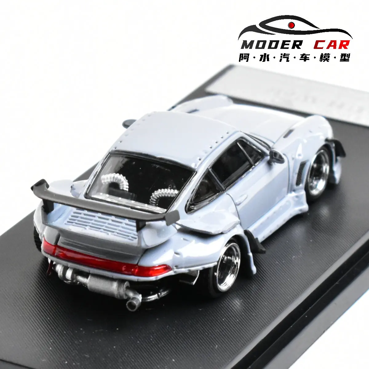 

Масштабная модель автомобиля SW 1:64 RWB 993, реалистичная, литая под давлением