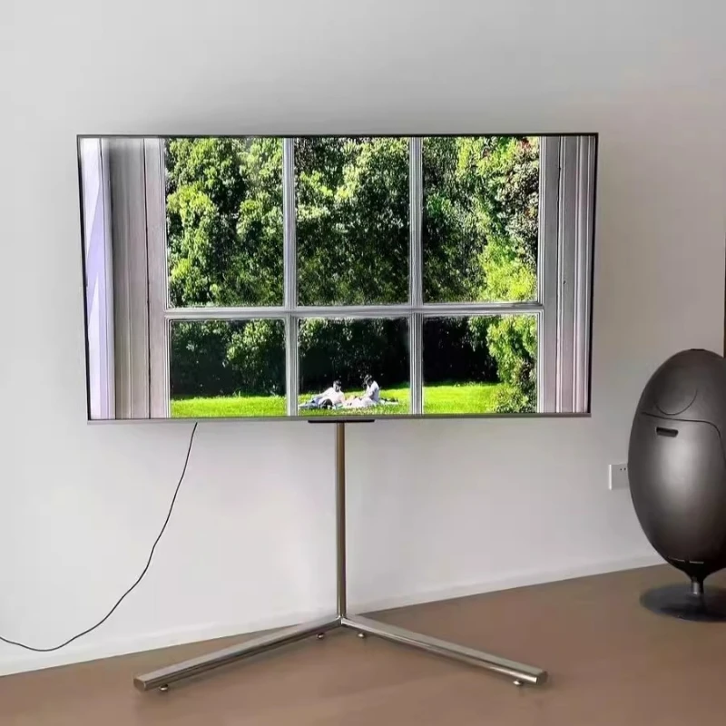 رف بسيط حامل تلفاز طاولات غرفة الاجتماعات غرفة المعيشة المنزلي غرفة نوم حامل تلفاز مكتب أثاث معدني Estante Para MHDSJ