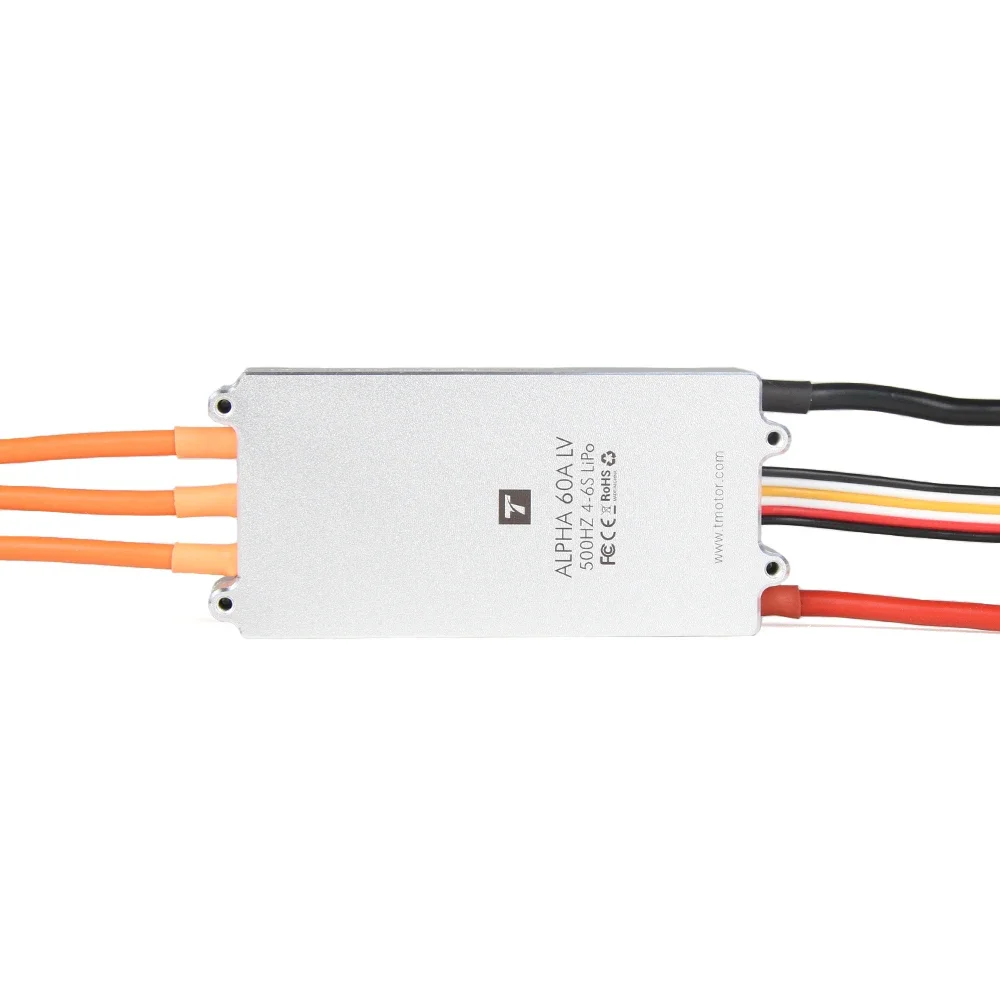 T-motor ALPHA 60A 6S Low Voltage FOC ESC High Efficiency Electronic Speed Controller for Brushless Motor Multicopter RC Drone