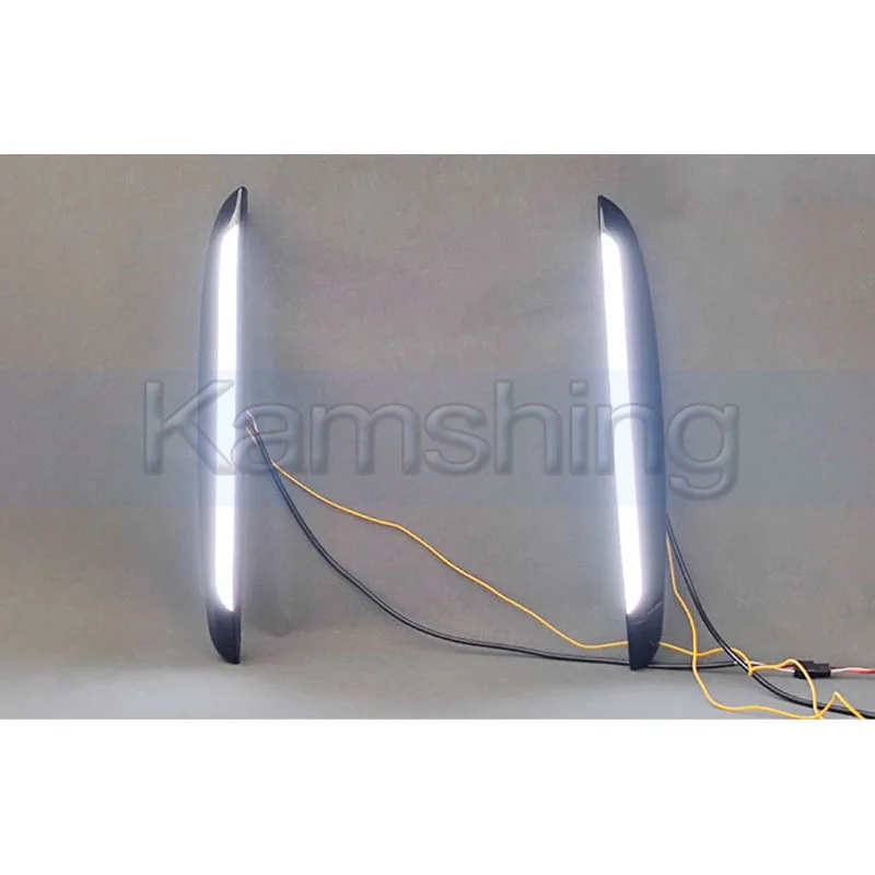 Kamshing 1 Set Modifying LED Daytime Running Light DRL For Chery Tiggo 7 Pro/EBRO S700 2025-2026 Front Fog Light Daytime Light