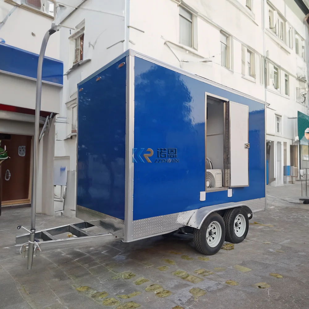 Customized Restroom Toilets Carts Outdoor Bathroom Trailer Toilet Mobile Portable Toilet Beach Trailer Prefabricated House