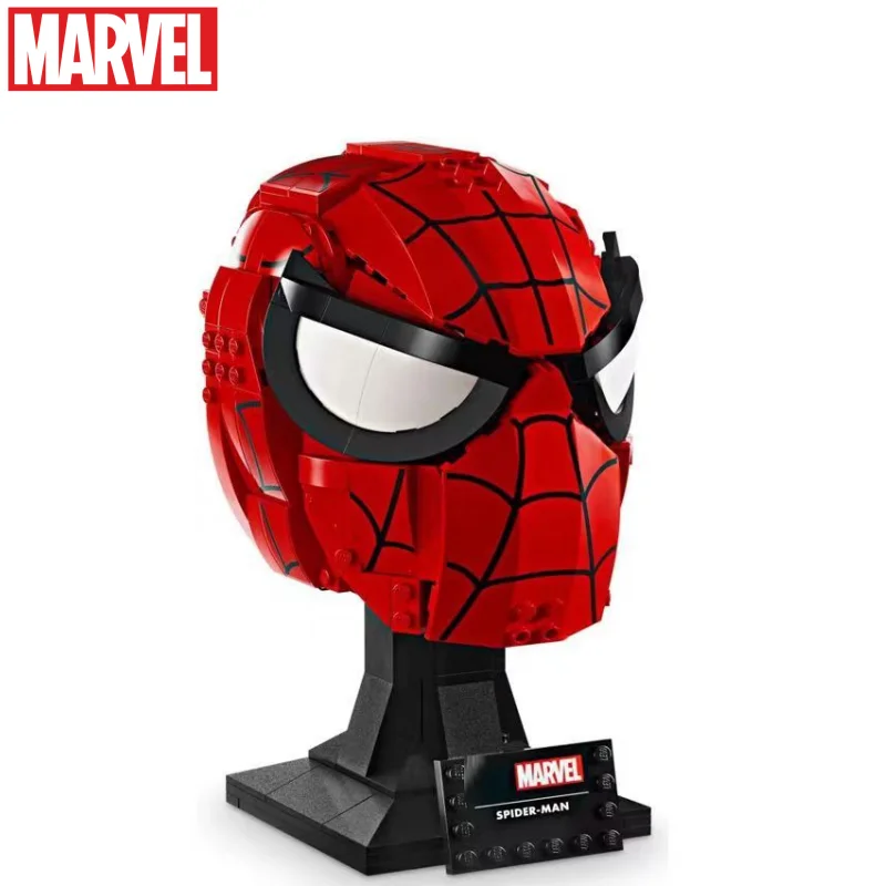 Marvel The Avengers Spiderman Cartoon Doll Building Blocks Children\'s Assembly Toy Creative Cool Figure Model Boy Holiday Gift