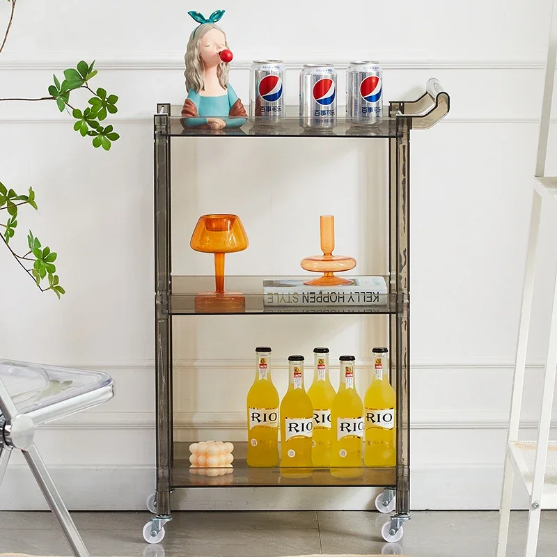 

Hairdresser Cart Beauty Salon Trolley Wheels Storage Organizers Trolleys Mobile Manicure Support Rolling Furniture Organizer
