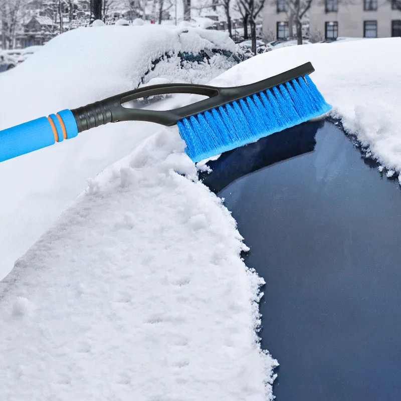 3-in-1 multifunktionale abnehmbare Auto-Schneeschaufel, Fahrzeugschaber, Eisentfernung, Winer, Auto-Windschutzscheiben-Reinigungs- und Schabwerkzeug