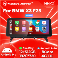 12.3'' Android All in one Autoradio For BMW X3 F25 X4 F26 CIC NBT EVO Car Radio Multimedia Player Wireless Carplay Android Auto