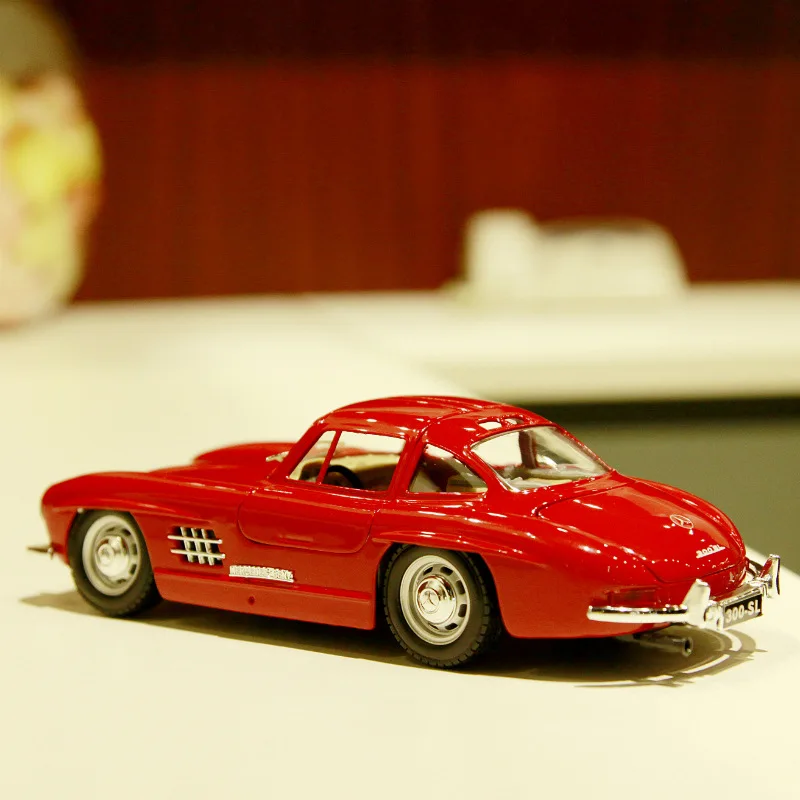 Bburago 1:24 Mercedes-Benz 300SL 1954 Alloy Car Model Diecasts & Toy Vehicles Collect Car Toy Boy Birthday gifts