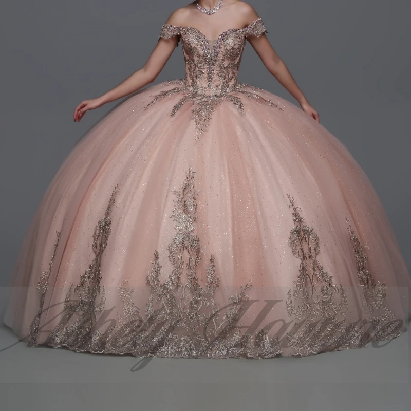 

Customized Mexican Women Birthday Party Dress Lace Applique Corset Ball Gown Floor Length Women Prom Occasion Wear Sweet 15 16