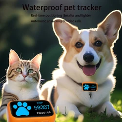 New  S13 Pets GPS Tracker Smart 4G Waterproof Protective Locator Real-time Tracking Wearable Dog Cat Collar Find Device 2024