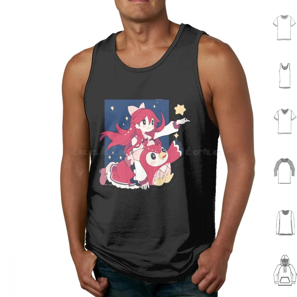 Celeste Tank Tops Print Cotton Celeste Madeline Game Mountain Strawberry Video Game Indie Gaming Platformer Cute Theo