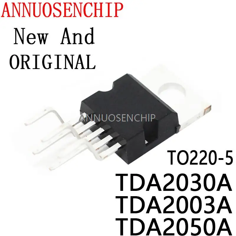 10PCS New and Original TO-220 TDA2030 Audio Amplifier Short-Circu High Quality TDA2003 TDA2050 TDA2030A TDA2003A TDA2050A