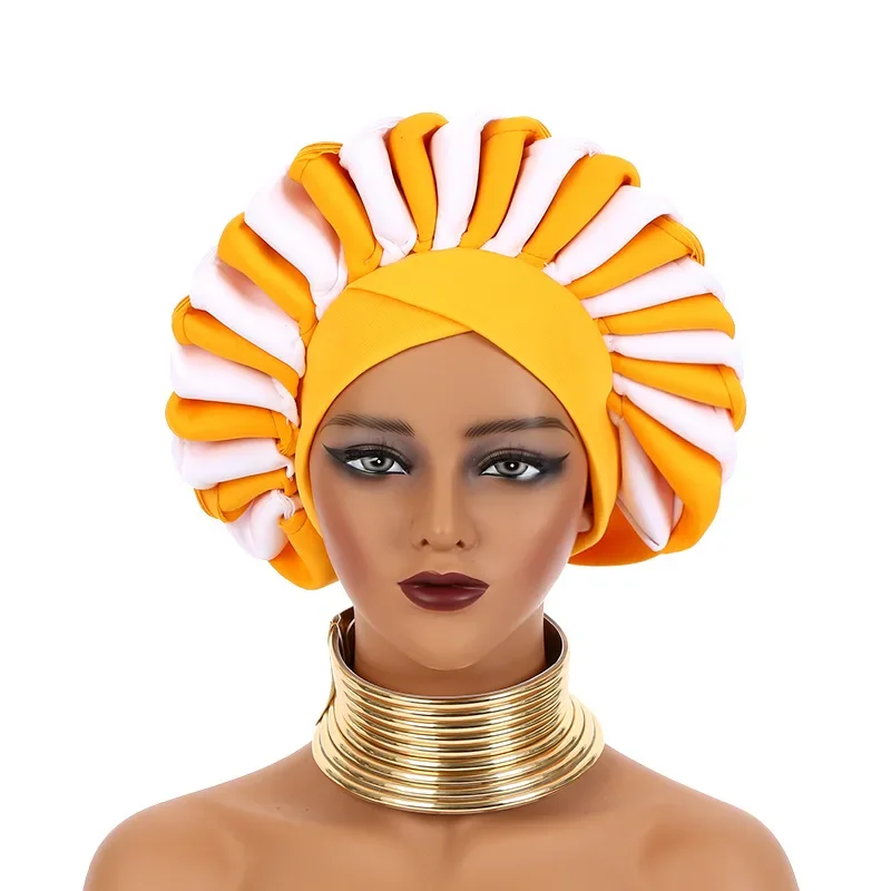 2024 African Party Evening Wedding Hats for Women Summer Autumn African Women Caps African Headtie Outfits