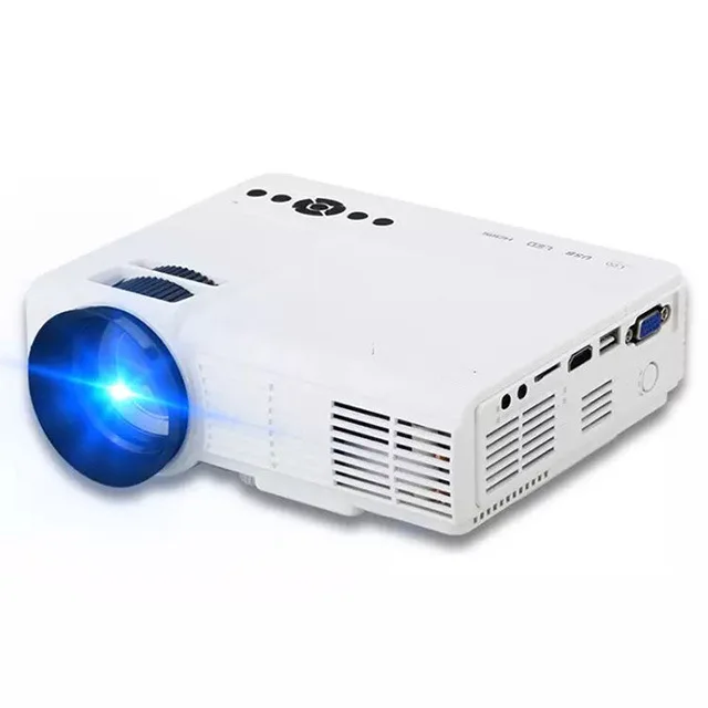 1080p projector full size home theater projector led movie projector portable screen