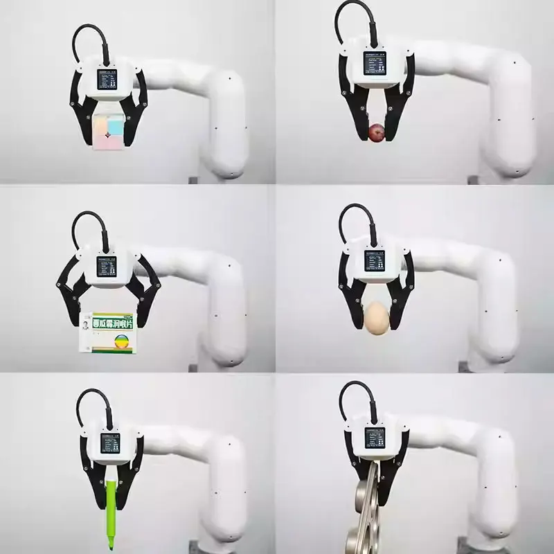 Chwytak robotyczny myGripper F100 sterowany siłą, końcówka robota, obsługuje obciążenie 500g / 1KG