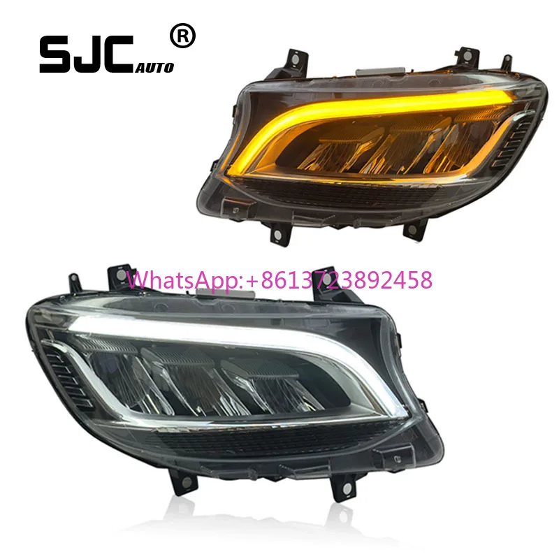 

Front Lamp for Mercedes Benz Sprinter Headlight Assembly 2019-UP Modified LED Headlamp Car Auto Accessories