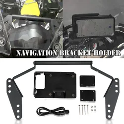 12MM Handlebar Holder Navigation Bracket For Suzuki VStrom 1000 DL1000 2014-2020 V-Strom DL 650 DL650 DL650XT Charger 2017-2022