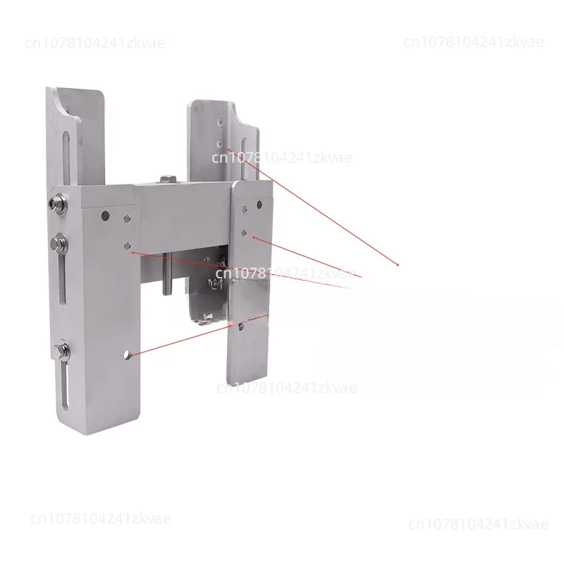 

Подвесной кронштейн из алюминиевого сплава для скоростной лодки штурмовой лодки, резиновая вешалка для лодки, подъемная ручная Регулируемая подвесная пластина для мотора