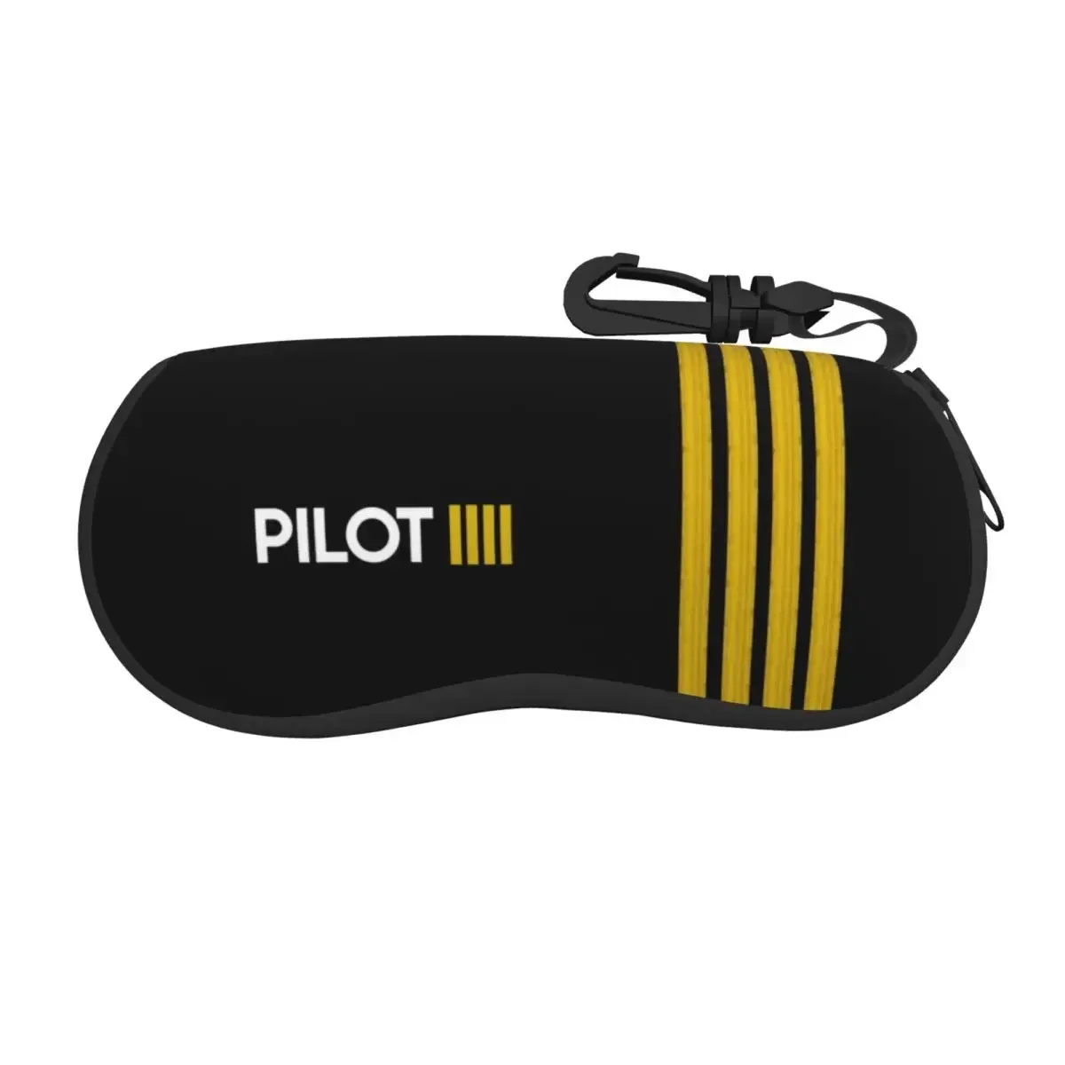 Custom Pilot Captain Stripes Glasses Case Fashion Aviation Airplane Aviator Shell Eyeglasses  Sunglasses Box