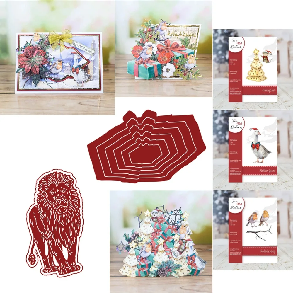 

White Winter Snowflake 2025 NEW Cutting Dies Scrapbook Diary Decoration Stencil Embossing Template DIY Greeting Card Handmade