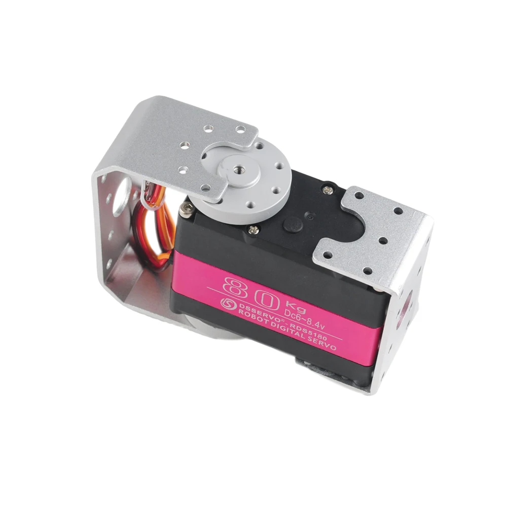 4PCS 80kg High Torque RDS5180 Dual Axis Digital Servo 180/270 Degrees Motor Steel Gears Servos DIY Toys Parts For RC Car Robot