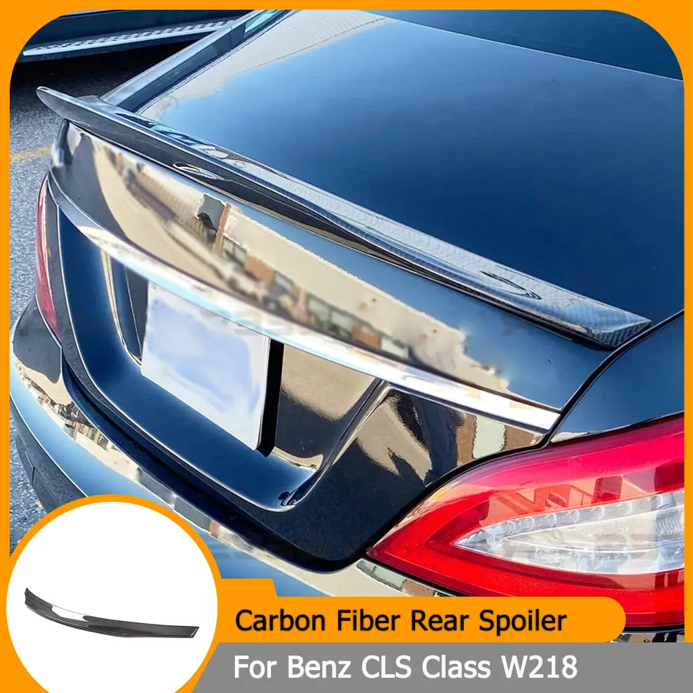 

Карбоновый спойлер на крышку багажника для Mercedes-Benz CLS-Class W218 CLS350 CLS400 CLS500 CLS63 AMG Sedan 2012-2017