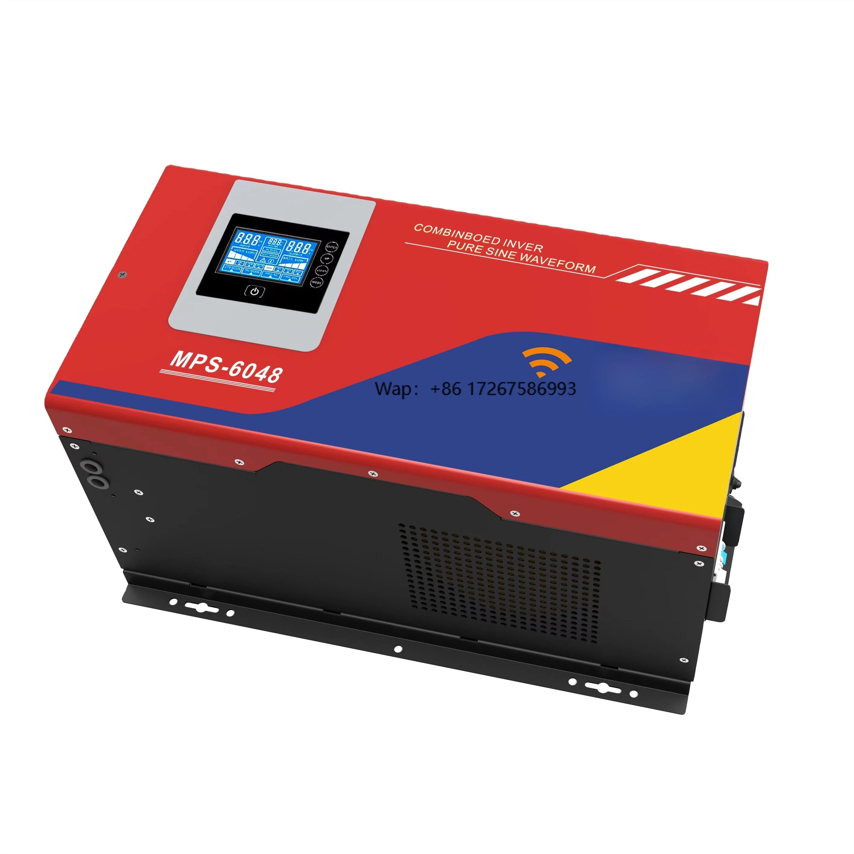 

Hybrid Solar Inverter 48Vdc to 220vac Solar Inverter 6kw Solar Charge 100A
